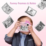 HiMont Roze Kindercamera: Direct Print, 12MP & 32GB - 58% Korting!