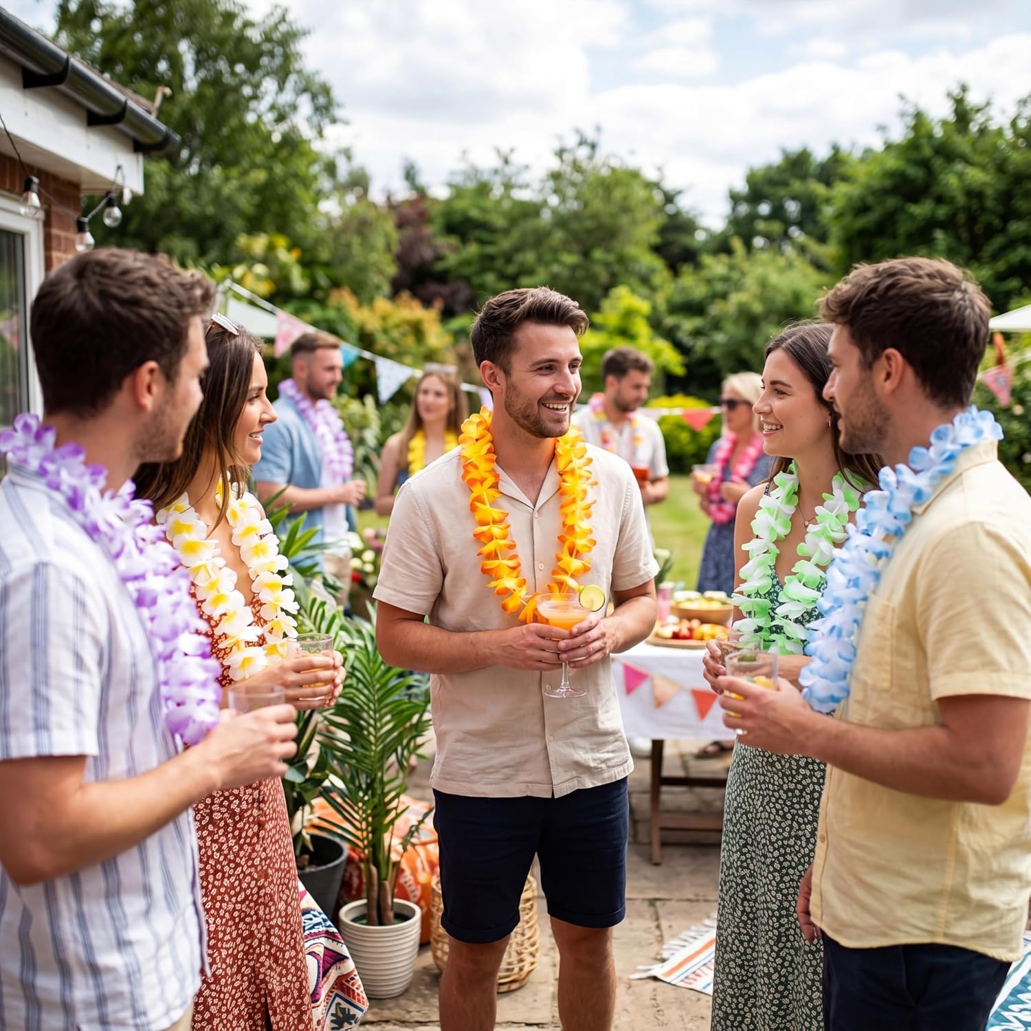 Hawaiiaanse Bloemenkransen (3 Dozen) - Feestelijk & Tropisch, 34% Korting