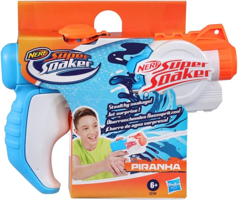 Nerf Super Soaker Piranha Waterpistool - 41% Korting!