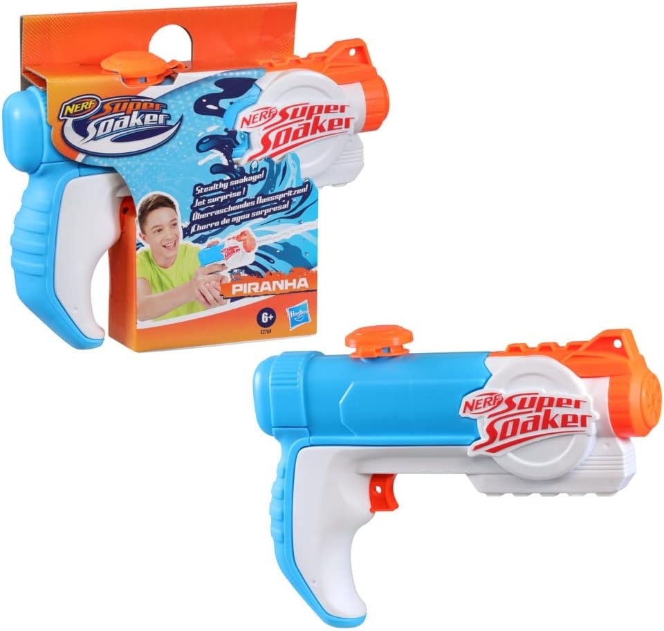 Nerf Super Soaker Piranha Waterpistool - 41% Korting!
