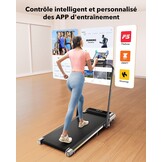 TOPUTURE Walking Pad Loopband met Verstelbare Handgreep - 35% Korting