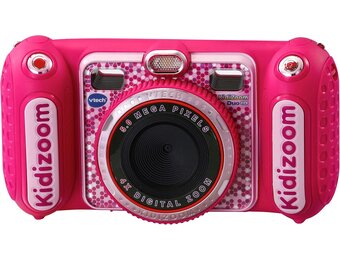 VTech KidiZoom Duo DX Kindercamera - Roze (34% Korting)