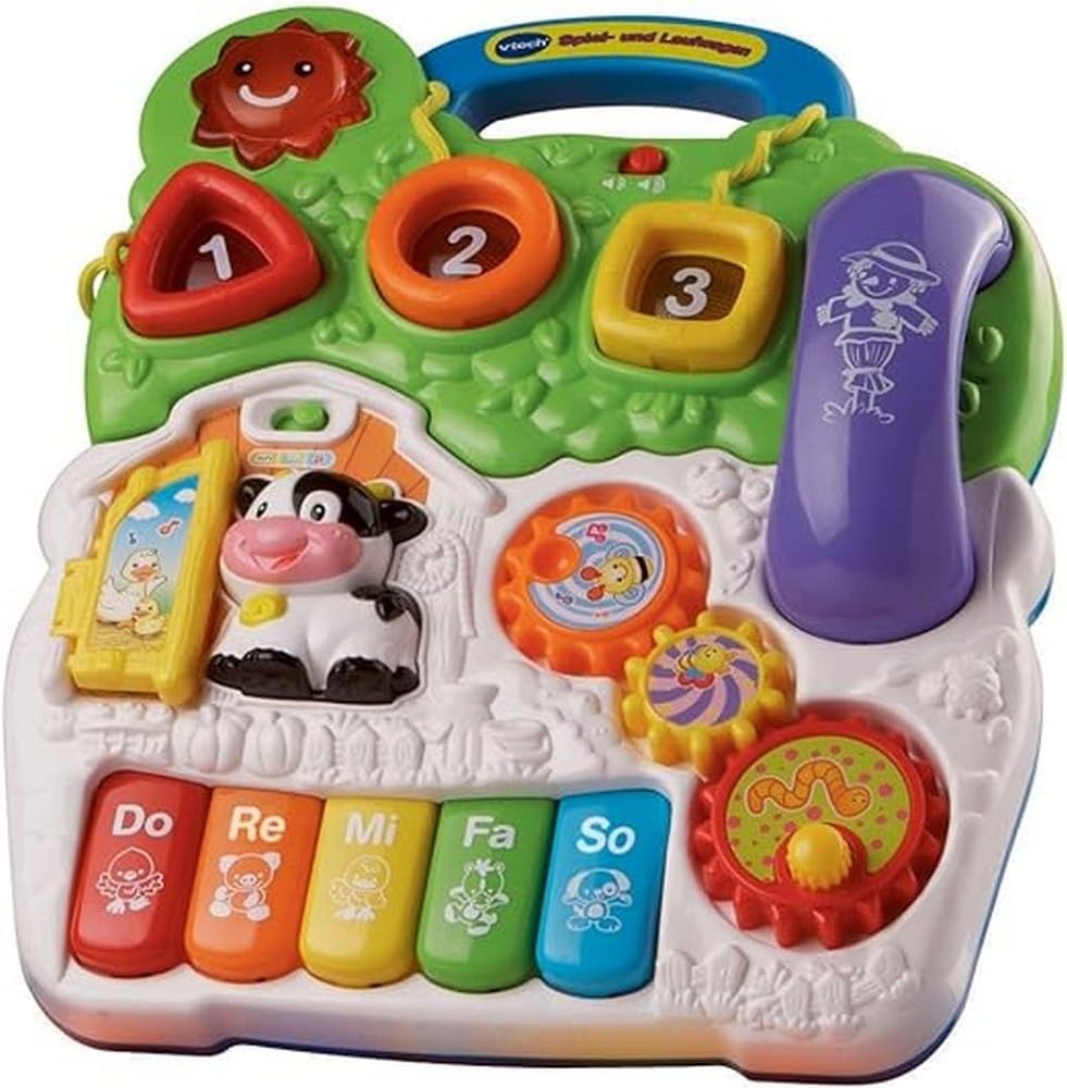 Vtech Baby Loopstoel met Spelpaneel - Leerzaam Speelgoed met Muziek - 12-36 Maanden