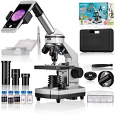 Bresser Biolux CA Microscoopset 40x-1024x met Koffer - 30% Korting