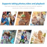 Kinder Onderwater Camera 1080P HD Waterdicht Blauw met Korting