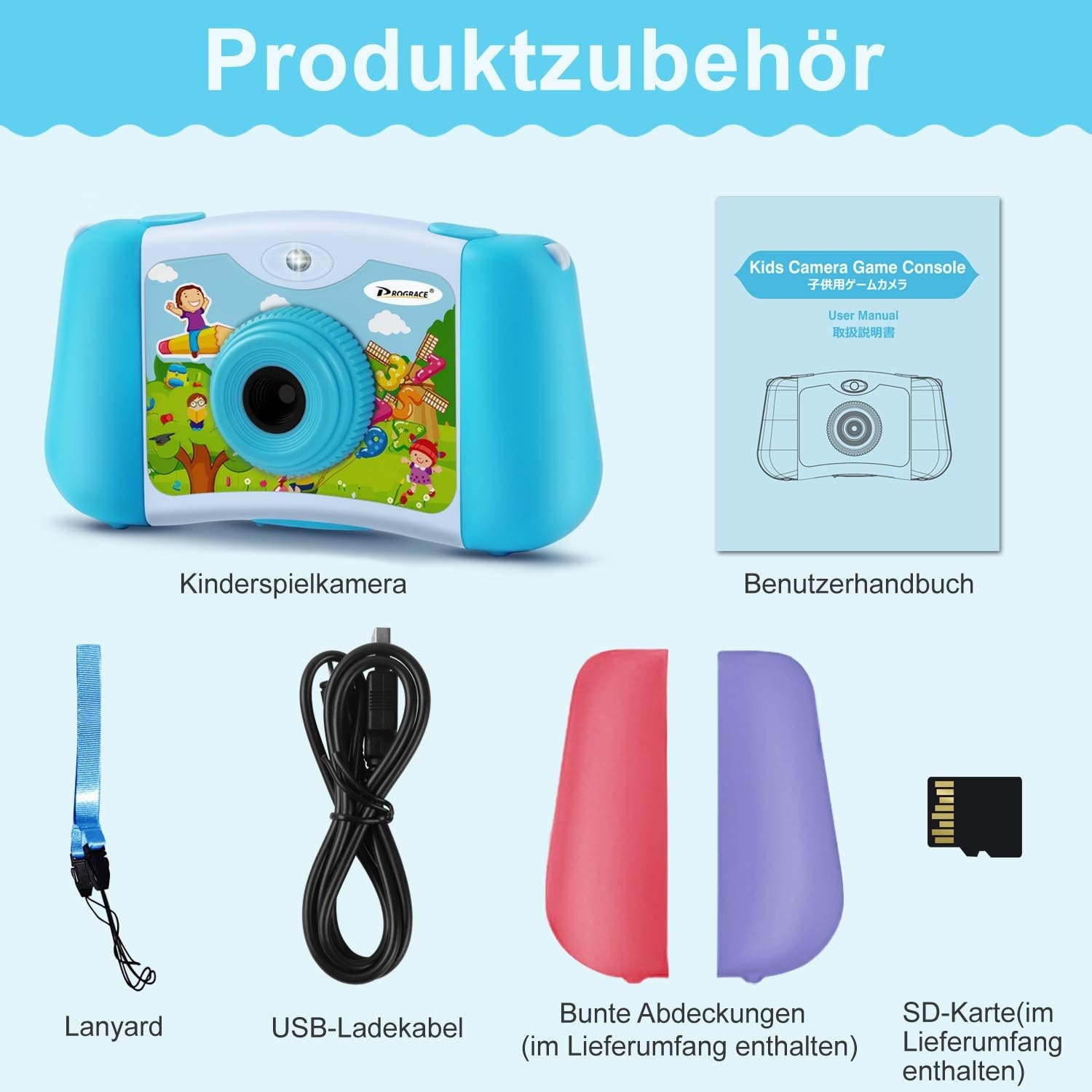 Kindercamera met 33% Korting - Multifunctioneel Cadeau