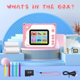 Kindercamera met Printer & 32GB Kaart - 34% Korting