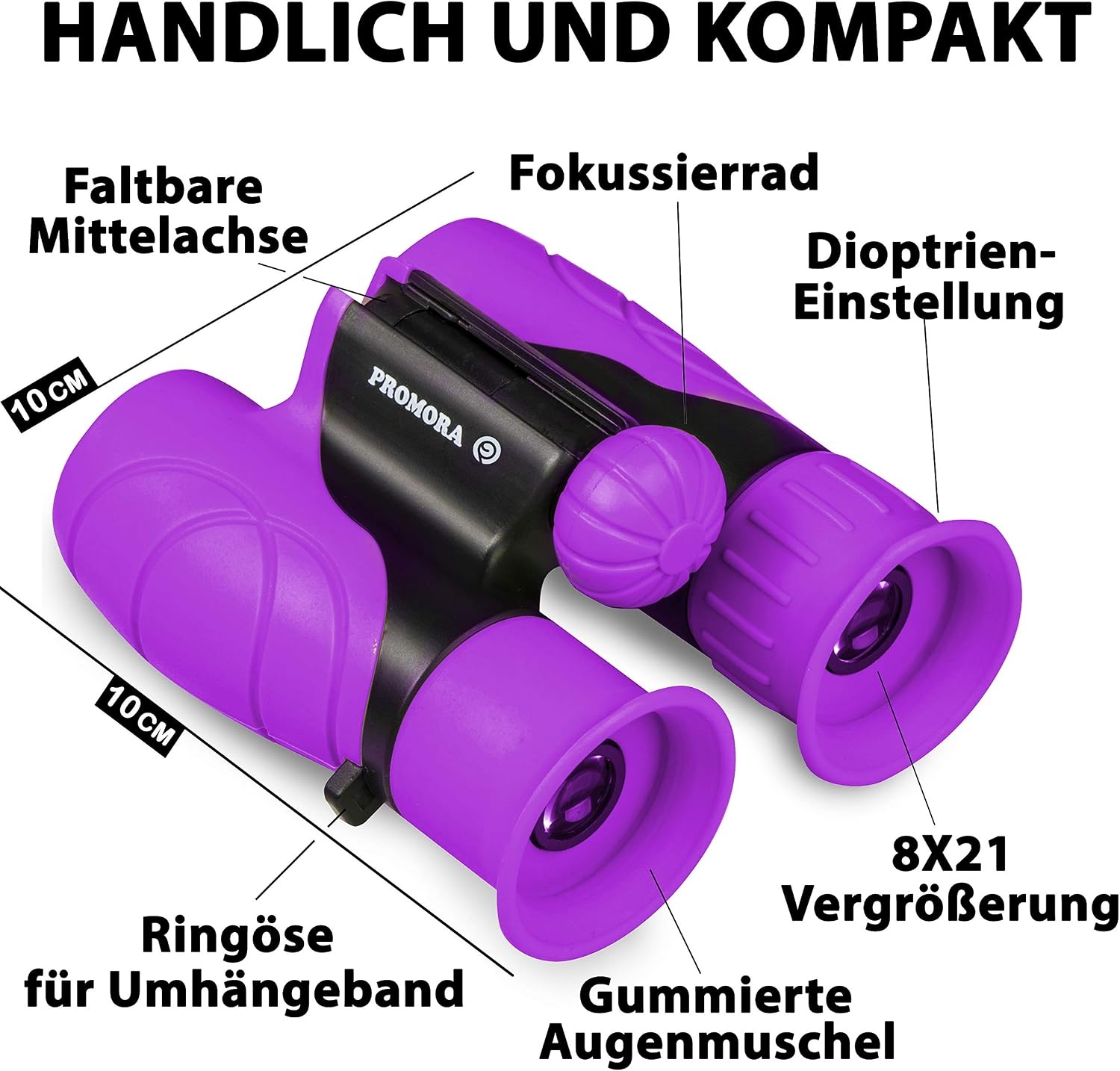 8X21 Kinder Verrekijker Set - Cadeau 3-12 jaar - 33% Korting