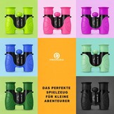 8X21 Kinder Verrekijker Set - Cadeau 3-12 jaar - 33% Korting