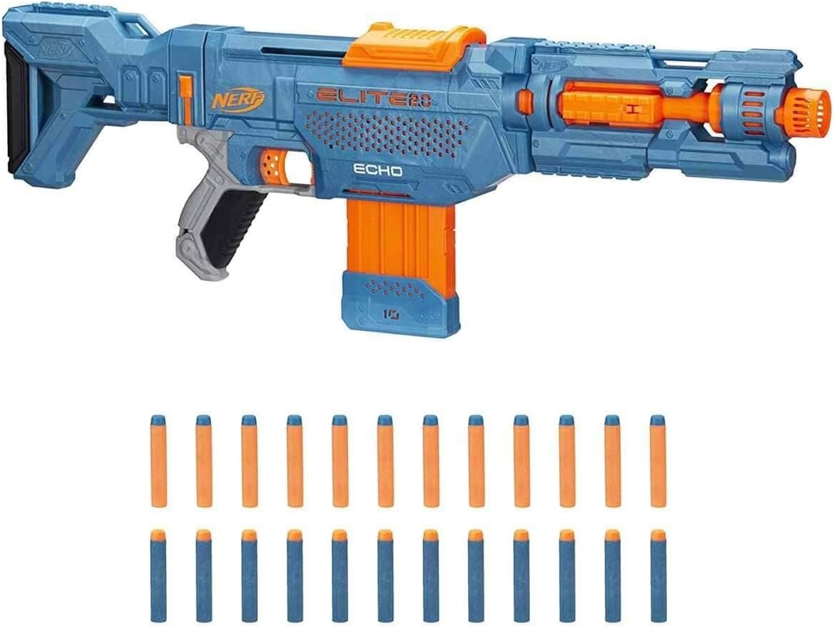 Nerf Elite 2.0 Echo CS-10 Blaster + 24 Darts (8+jr)