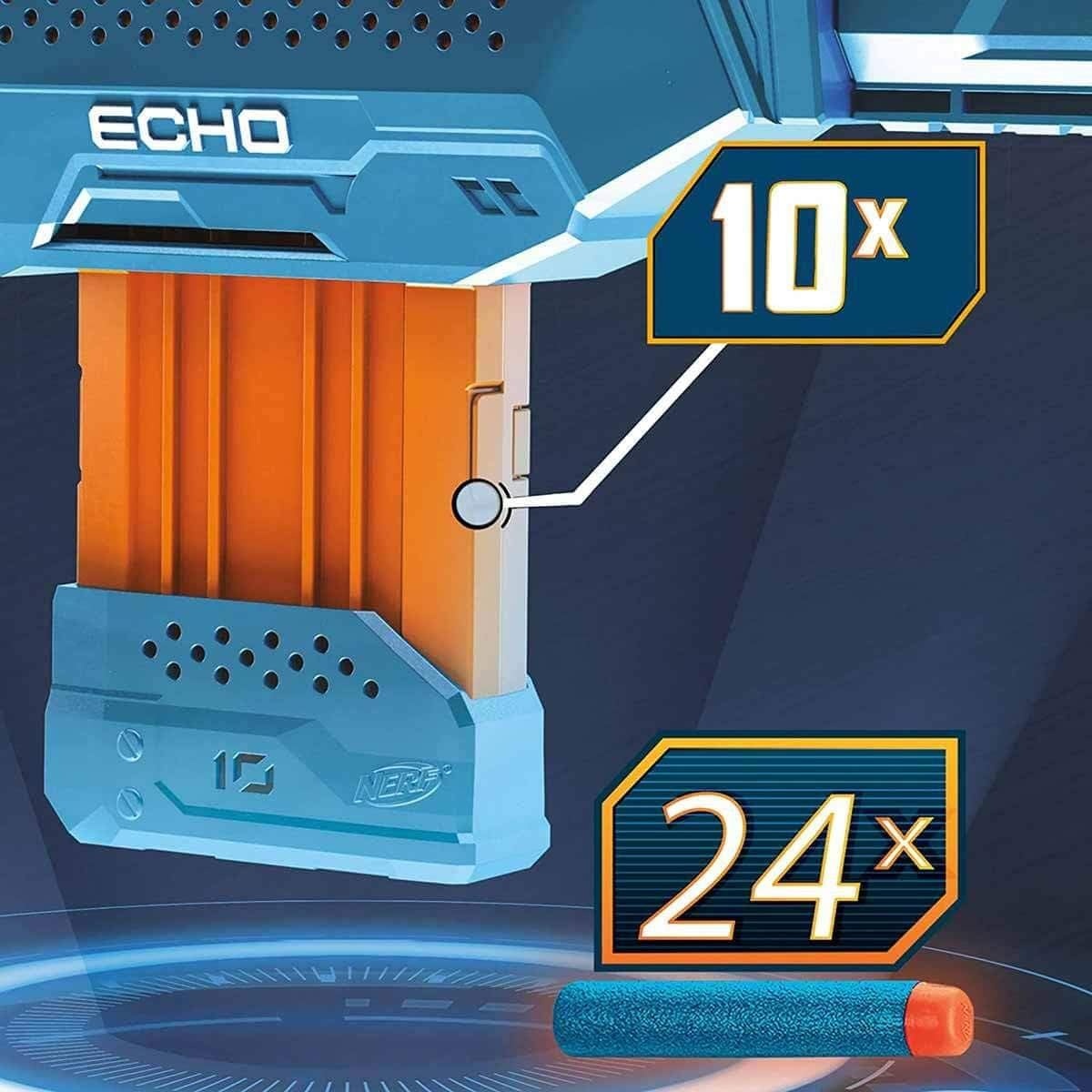Nerf Elite 2.0 Echo CS-10 Blaster + 24 Darts (8+jr)