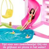 Barbie Droomhuis Speelset met Zwembad en Glijbaan | 35% Korting