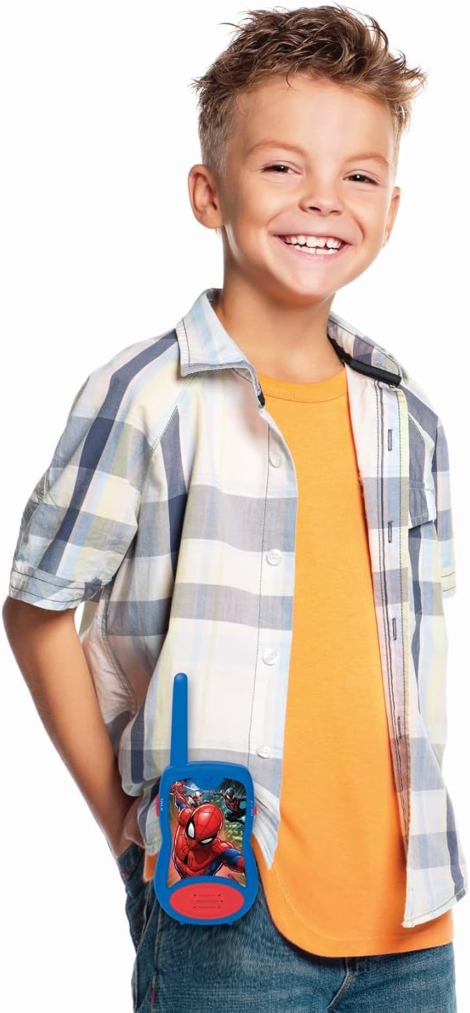 Lexibook Spider-Man Walkie-Talkies 200m - Kinderen Blauw (33% Korting)