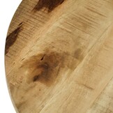 VidaXL Salontafel Massief Mangohout & Staal 65x32 cm - 30% Korting