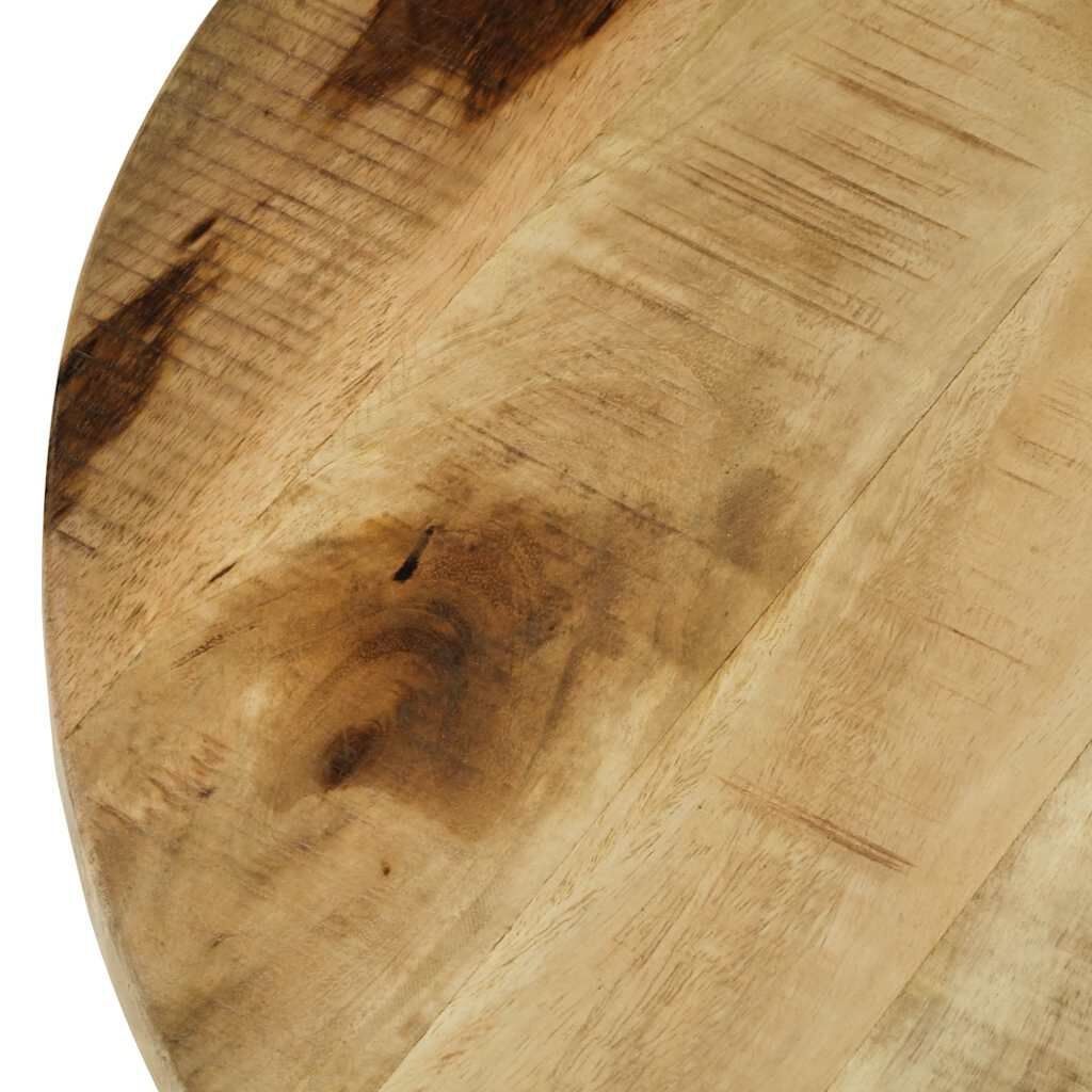 VidaXL Salontafel Massief Mangohout & Staal 65x32 cm - 30% Korting