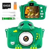 Digitale Kindercamera Blauw - 64GB - 33% Korting