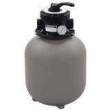 Zandfilter met 4-positie ventiel 350mm Grijs - 35% Korting