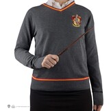 Cinereplicas - Harry Potter Hogwarts Kazak - V yaka Gri, Gryffindor/Hufflepuff/Slytherin/Ravenclaw- XS/S/M/L - Çocuk