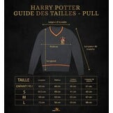 Cinereplicas - Harry Potter Hogwarts Kazak - V yaka Gri, Gryffindor/Hufflepuff/Slytherin/Ravenclaw- XS/S/M/L - Çocuk