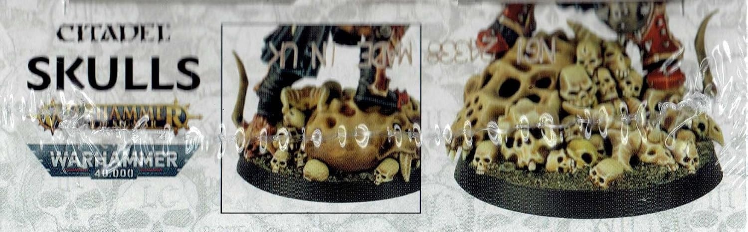 Games Workshop Citadel - Doos met schedels zwart