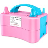 Deeplee Balloon Pump, Electric Balloon Air Pump Inflator Balloon Pump With Double Nozzle For Party, Birthday, Wedding And Festival Decoration
