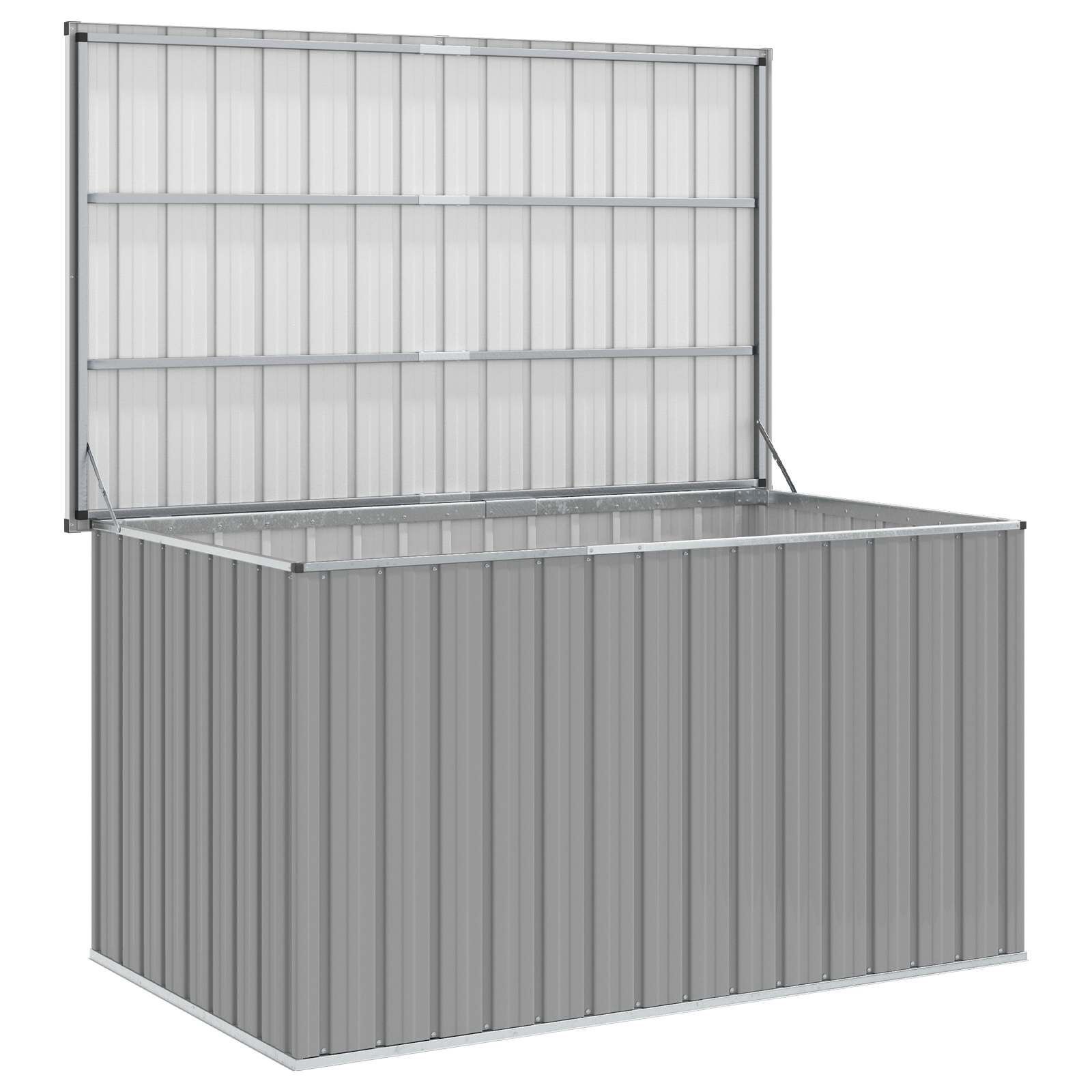 vidaXL Tuinbox 171x99x93 cm grijs