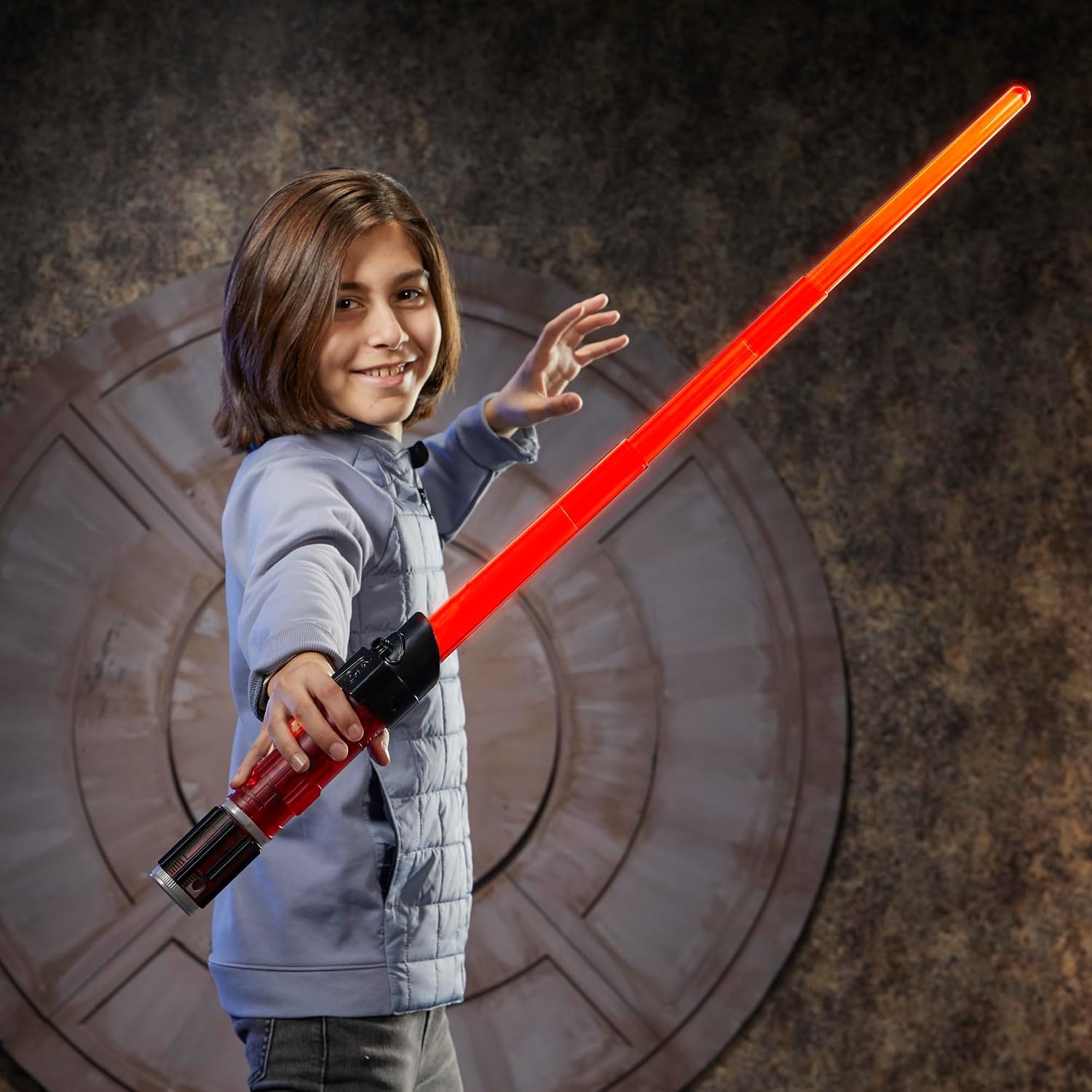 Star Wars Lightsaber Forge Kyber Core Darth Vader, rode aanpasbare elektronische lightsaber