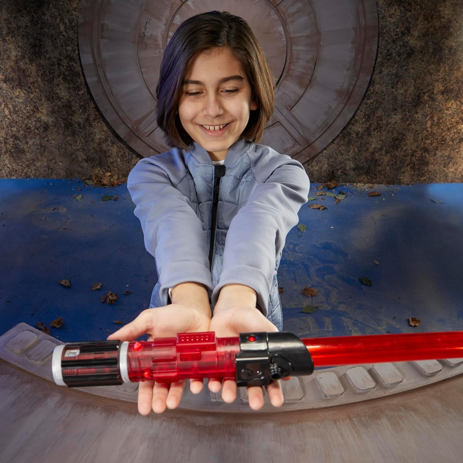 Star Wars Lightsaber Forge Kyber Core Darth Vader, rode aanpasbare elektronische lightsaber
