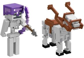 Minecraft Skeleton Horse Actiefiguren (2-pack) - 8 cm - 61% Korting!