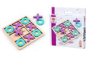 Houten Tic Tac Toe Spel - 43% Korting - Geschikt Vanaf 3 Jaar