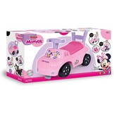 Smoby 720532 - Minnie Mouse, loopauto, loopfunctie, stuurwiel, voor kinderen vanaf 10 maanden