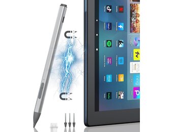 Stylus Pen USI 2.0 Compatibel met Amazon Fire Max 11, Google Pixel Tablets, Lenovo Chromebook Duet, Acer Chromebook Spin314 | Magnetische Adsorptie &