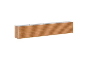 Verhoogde Plantenbak Lichtbruin 390x50x68cm - 35% Korting