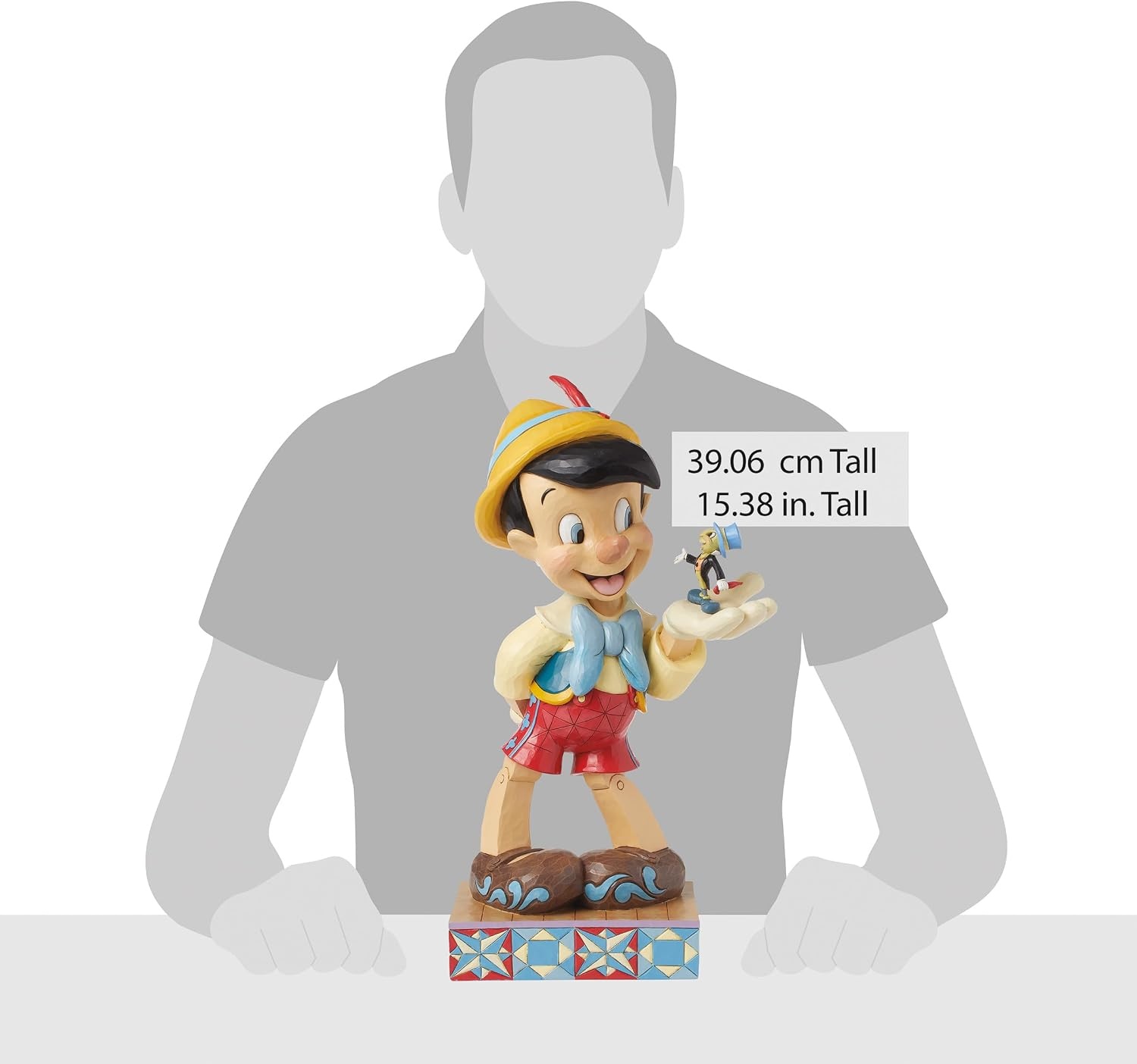Disney Traditions Pinocchio Figuur - 39 cm