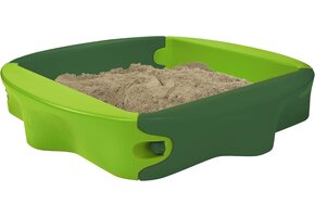 Ruime Zandbak voor Kinderen (1-5jr) - Lichtgroen - 35% Korting