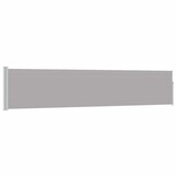 Uittrekbaar Tuinscherm 100x500 cm Grijs - 34% Korting
