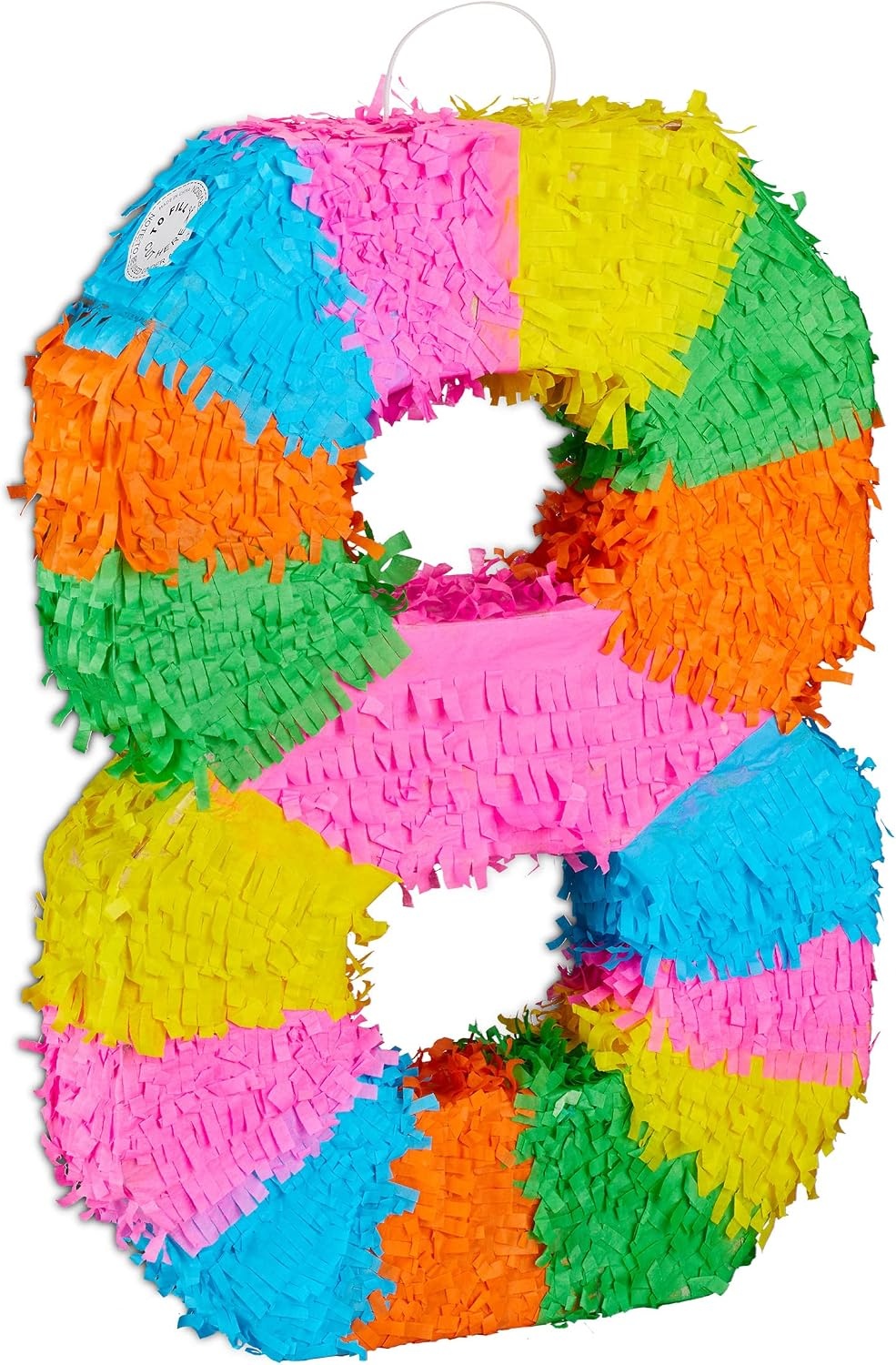 Piñata Cijfer 8 Verjaardag - Zelf Te Vullen - 28% Korting