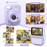 Instant Kindercamera met 32GB & Printrollen - 34% Korting!