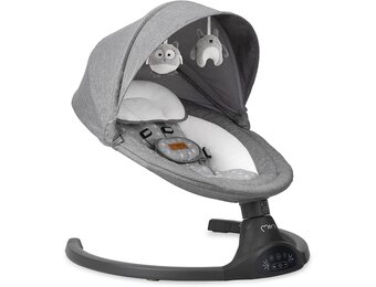 Baby Schommelstoel tot 9 kg - Opvouwbaar & Bluetooth - 66% Korting