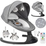 Baby Schommelstoel tot 9 kg - Opvouwbaar & Bluetooth - 66% Korting