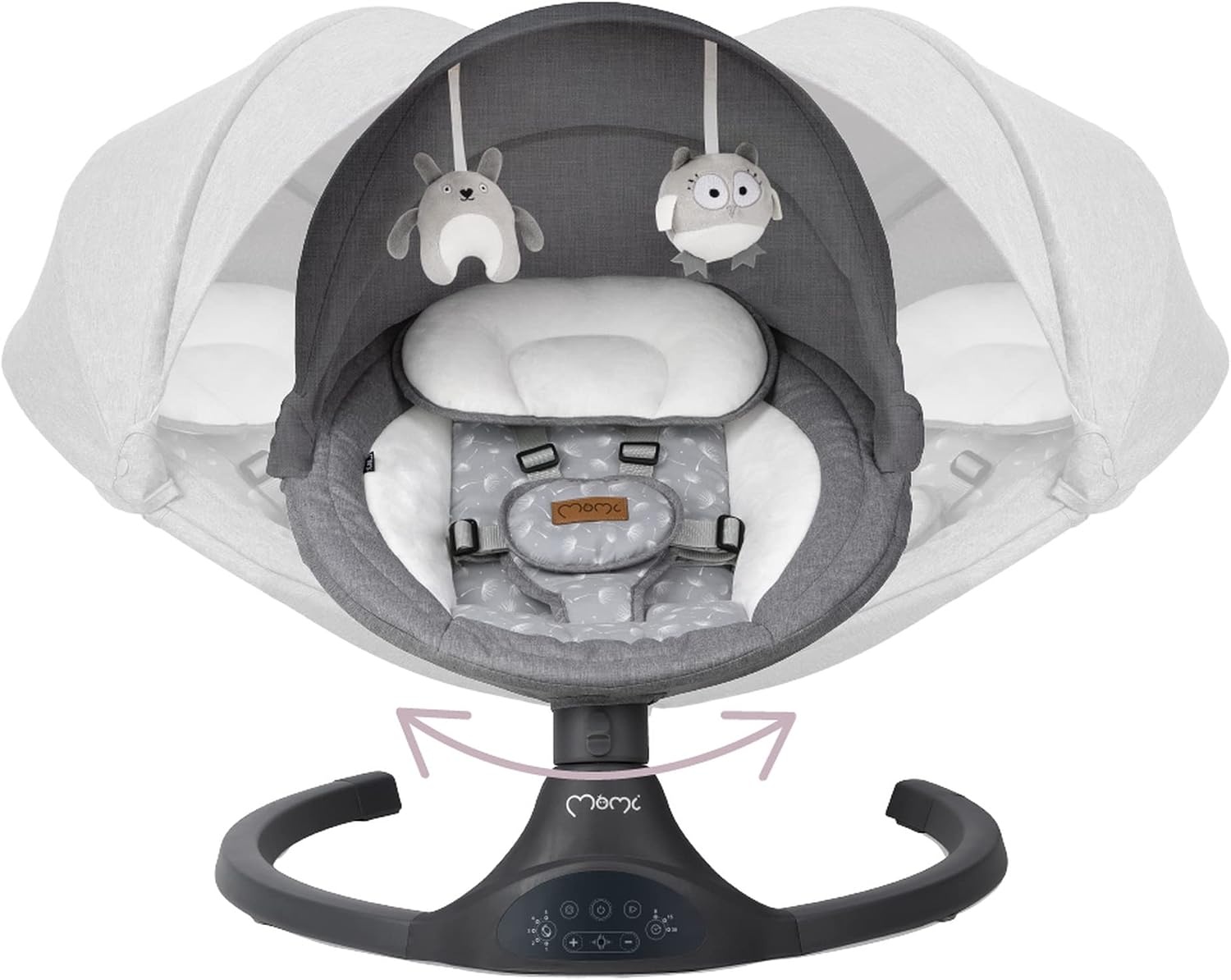 Baby Schommelstoel tot 9 kg - Opvouwbaar & Bluetooth - 66% Korting