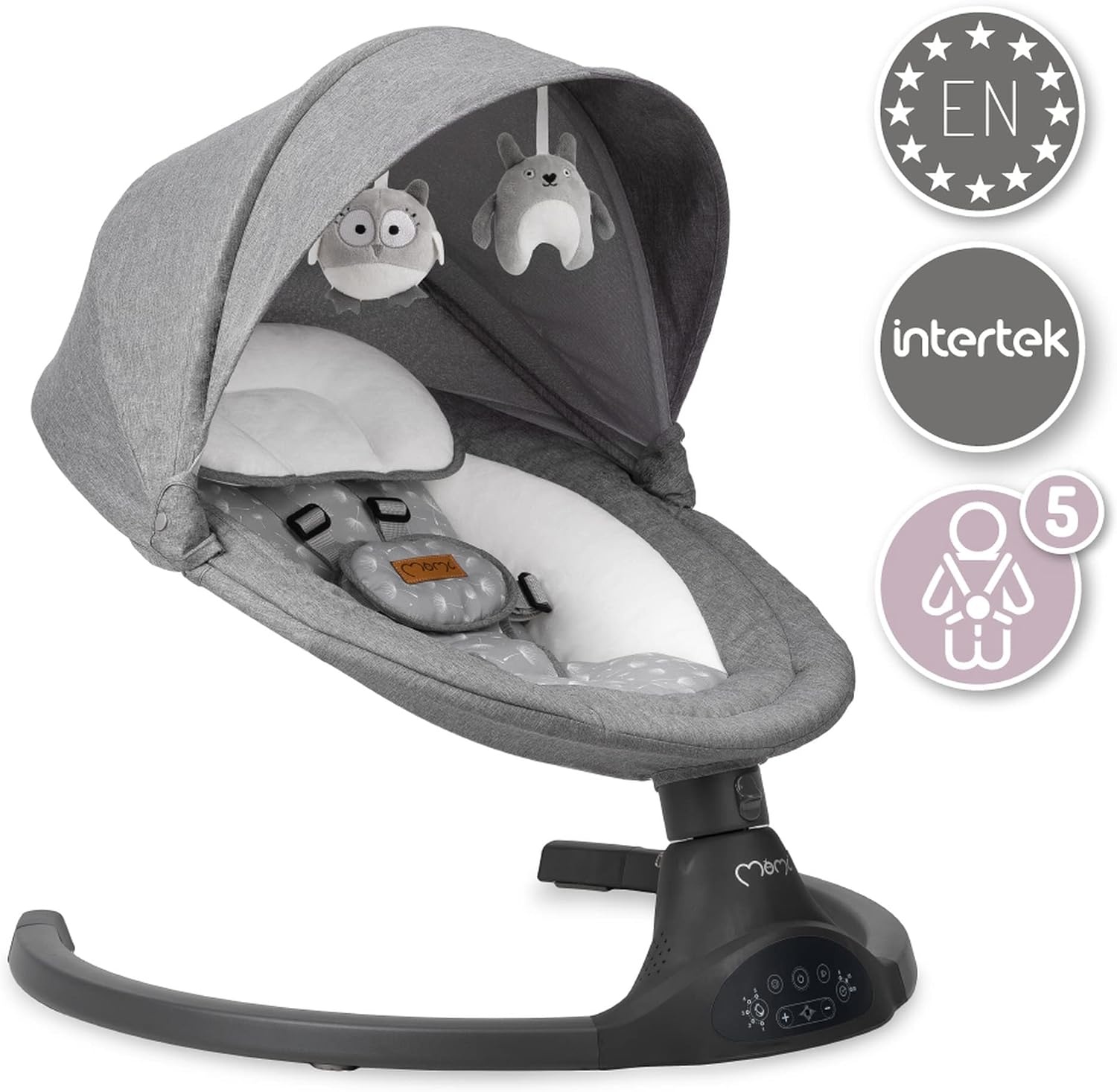 Baby Schommelstoel tot 9 kg - Opvouwbaar & Bluetooth - 66% Korting
