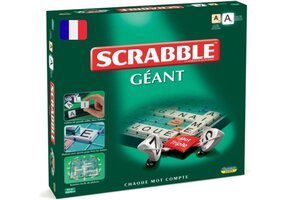 Scrabble Extra Groot Bordspel | Giant Editie | Overzichtelijk | Blauw | 41% Korting