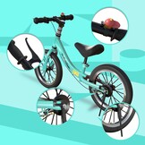 Loopfiets 14 inch met Rem & Pomp - Veilig Leren Fietsen (34% Korting)