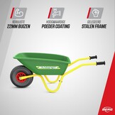 Kinderkruiwagen Dempy Groen - 34% Korting! Vanaf 3 Jaar, 25 kg