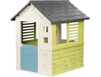 Houten speelhuis met luiken - 35% Korting