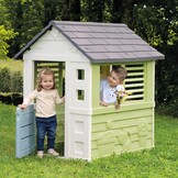 Houten speelhuis met luiken - 35% Korting