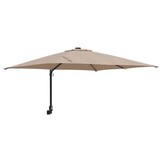 Taupe Tuinparasol van Polyester & Staal - 54% Korting