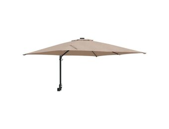Taupe Tuinparasol van Polyester & Staal - 54% Korting