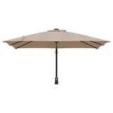 Taupe Tuinparasol van Polyester & Staal - 54% Korting